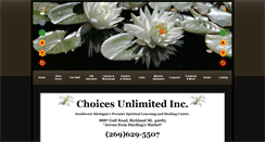 Desktop Screenshot of choicesunlimitedcenter.com
