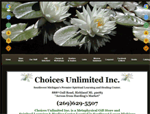 Tablet Screenshot of choicesunlimitedcenter.com